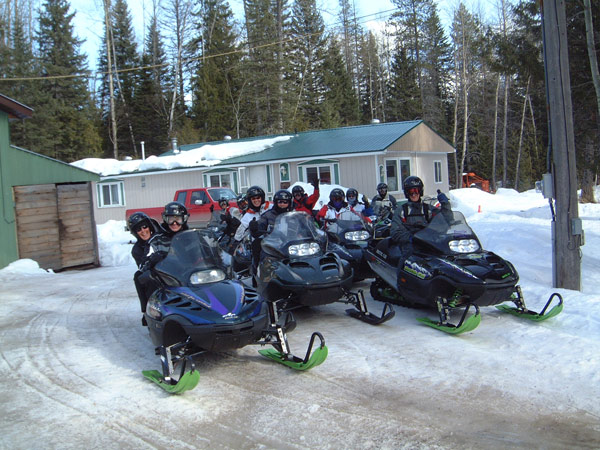 snowmobile tours